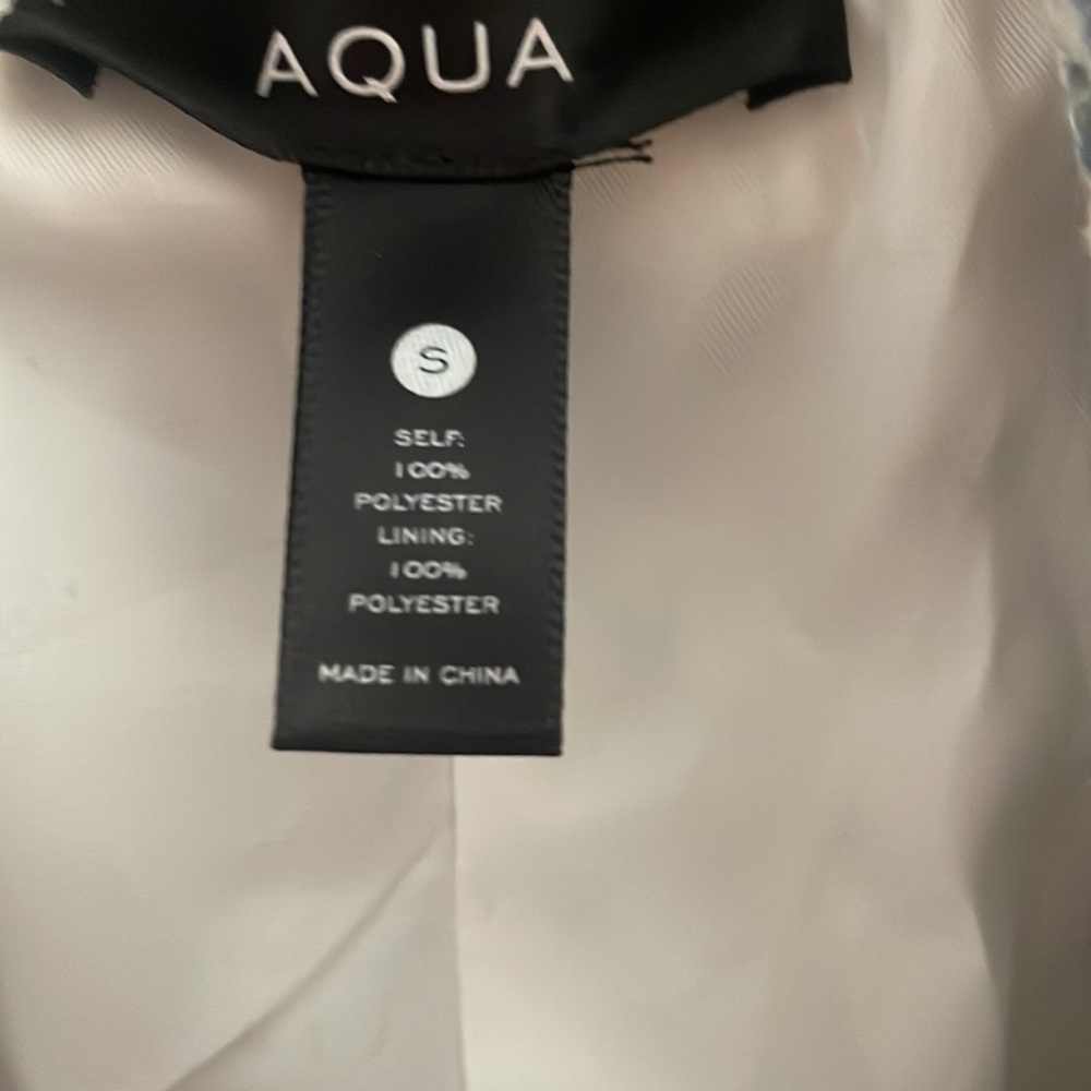 Aqua tweed blazer size small - Picture 4 of 4